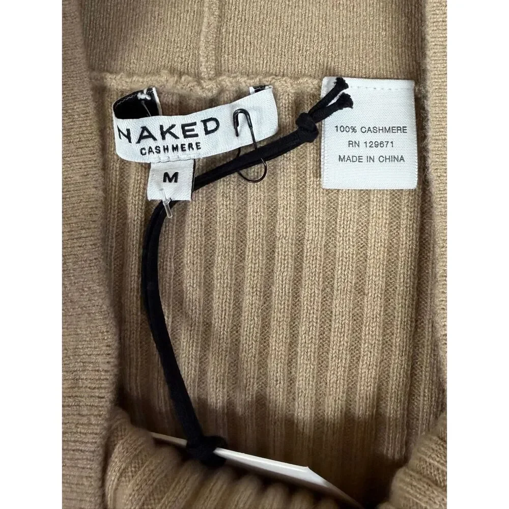 Naked Cashmere 100% Cashmere Skirt in Camel New With Tags Size Medium